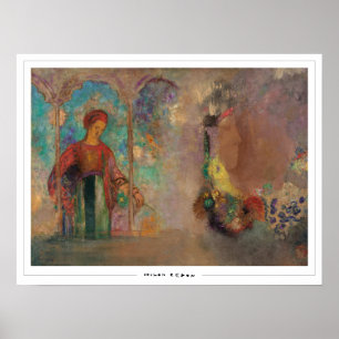 Póster de arte de Odilon Redon Zedign #20