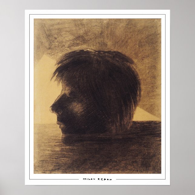 Póster de arte de Odilon Redon Zedign #218 (Frente)