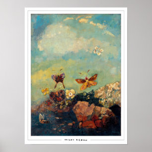 Póster de arte de Odilon Redon Zedign #22