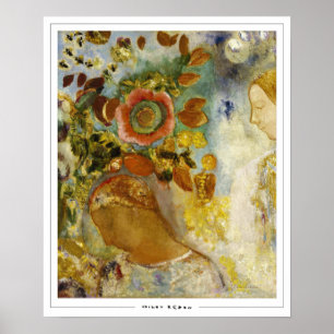 Póster de arte de Odilon Redon Zedign #24