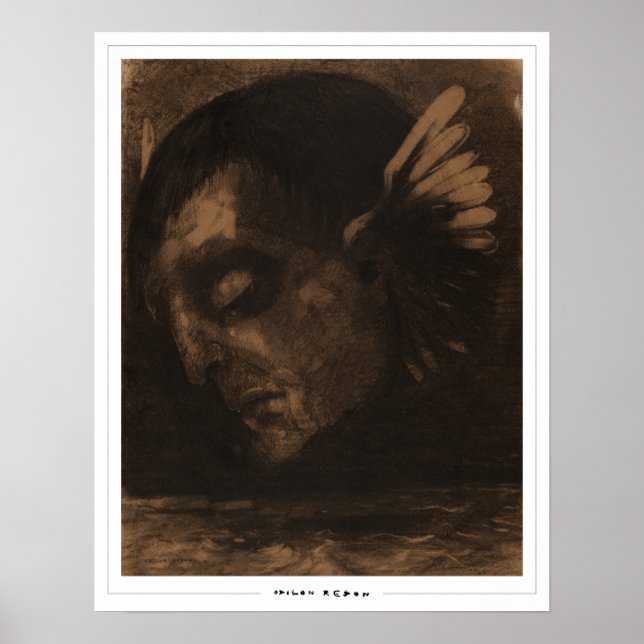 Póster de arte de Odilon Redon Zedign #309 (Frente)