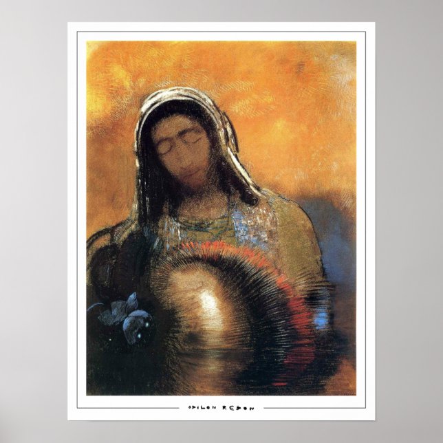 Póster de arte de Odilon Redon Zedign #315 (Frente)