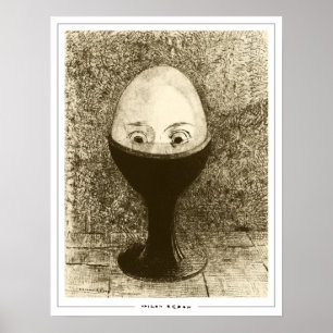Póster de arte de Odilon Redon Zedign #331
