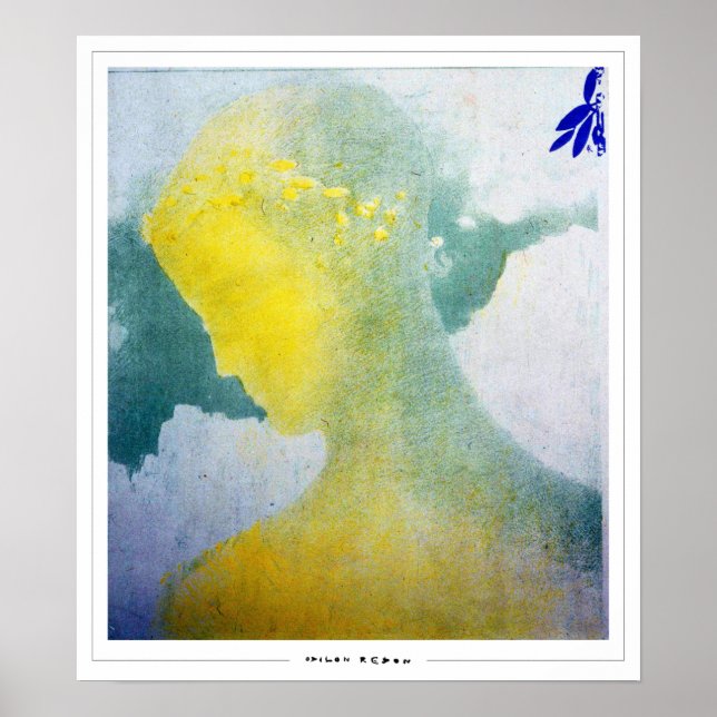 Póster de arte de Odilon Redon Zedign #4 (Frente)