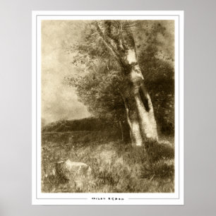 Póster de arte de Odilon Redon Zedign #565