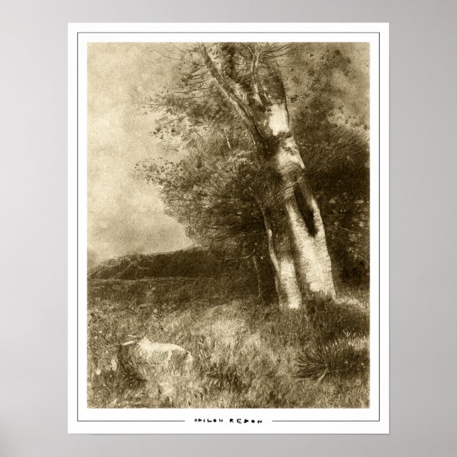 Póster de arte de Odilon Redon Zedign #565 (Frente)