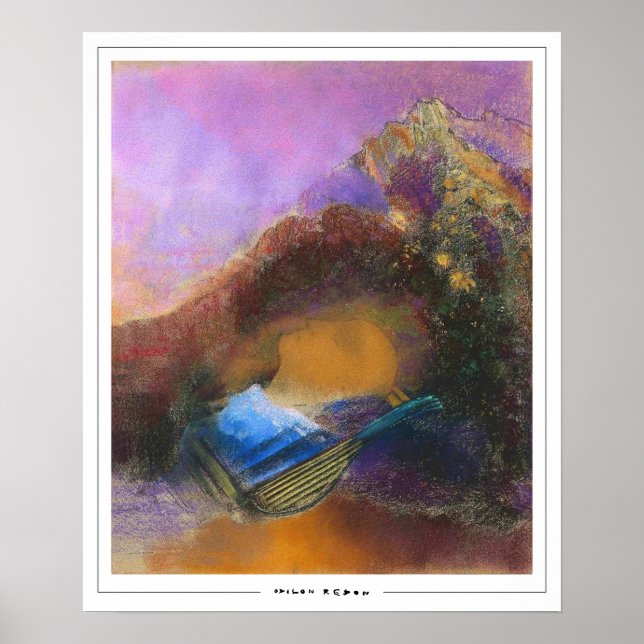 Póster de arte de Odilon Redon Zedign #639 (Frente)