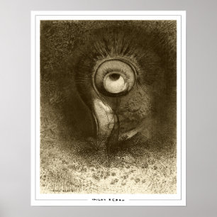 Póster de arte de Odilon Redon Zedign #675