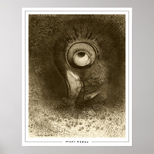 Póster de arte de Odilon Redon Zedign #675 (Frente)