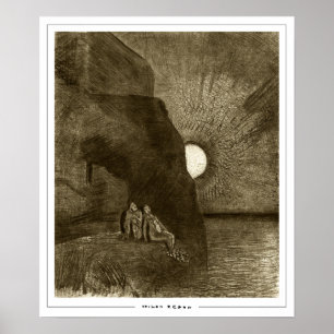 Póster de arte de Odilon Redon Zedign #678