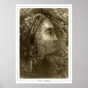 Póster de arte de Odilon Redon Zedign #703