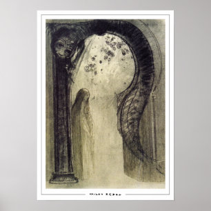 Póster de arte de Odilon Redon Zedign #85