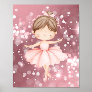 Póster de Arte de Pared Bailarina