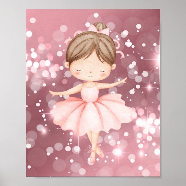 Póster de Arte de Pared Bailarina (Frente)
