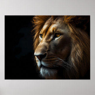 Póster de arte de pared cinematográfico del retrat