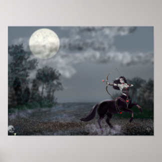 Póster de Arte de Pared de Caballero de Fantasía O