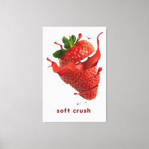 Póster de Arte de Pared de Frutas Splash de Verano