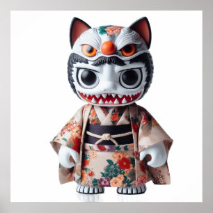 Póster de Arte de Pared de Muñeca Adorable para Do