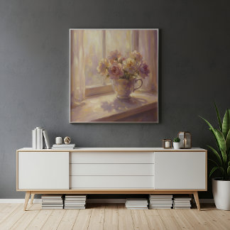 Póster de Arte de Pared de Naturaleza Muerta Flora