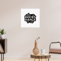 Póster de Arte de Pared Motivacional