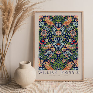 Póster de Arte de Pared William Morris Strawberry