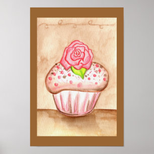 Poster de arte de pasteles