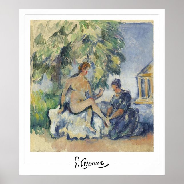 Póster de arte de Paul Cézanne Zedign #137 (Frente)