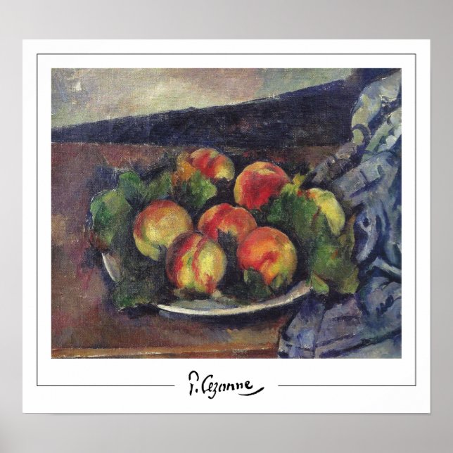 Póster de arte de Paul Cézanne Zedign #213 (Frente)