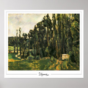Póster de arte de Paul Cézanne Zedign #24