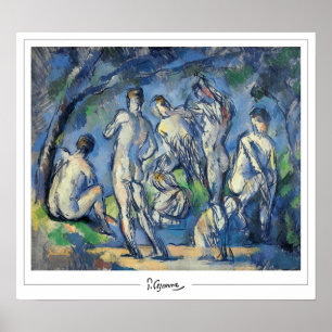 Póster de arte de Paul Cézanne Zedign #34