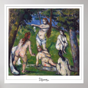 Póster de arte de Paul Cézanne Zedign #578