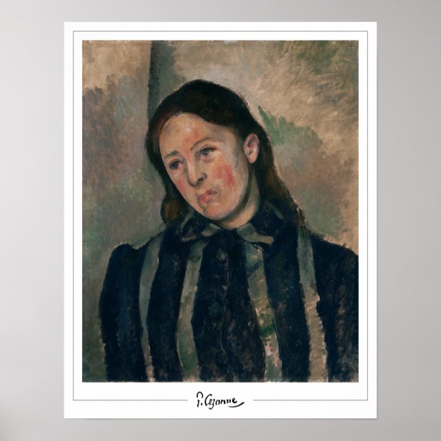 Póster de arte de Paul Cézanne Zedign #60 (Frente)