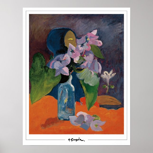Póster de arte de Paul Gauguin Zedign #12 (Frente)