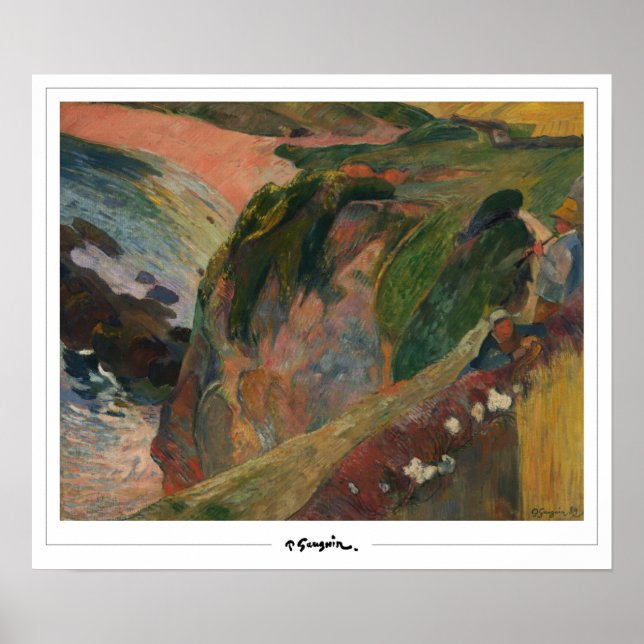 Póster de arte de Paul Gauguin Zedign #19 (Frente)