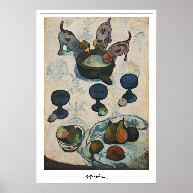Póster de arte de Paul Gauguin Zedign #262 (Frente)