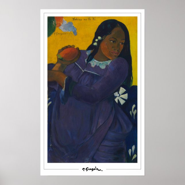 Póster de arte de Paul Gauguin Zedign #375 (Frente)