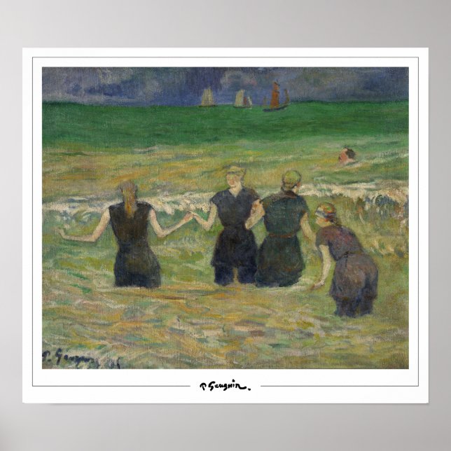 Póster de arte de Paul Gauguin Zedign #457 (Frente)
