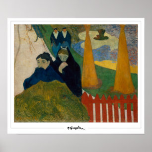 Póster de arte de Paul Gauguin Zedign #644