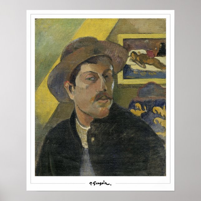 Póster de arte de Paul Gauguin Zedign #8 (Frente)