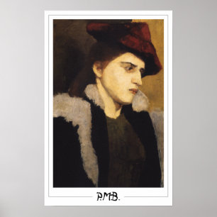 Póster de arte de Paula Modersohn-Becker Zedign #1