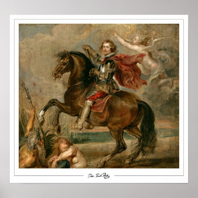Póster de arte de Peter Paul Rubens Zedign #10 (Frente)