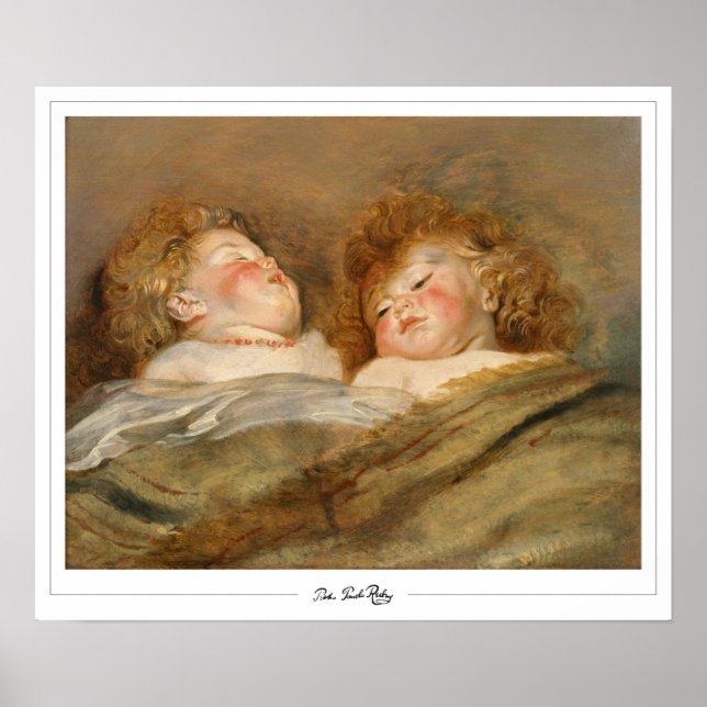 Póster de arte de Peter Paul Rubens Zedign #16 (Frente)