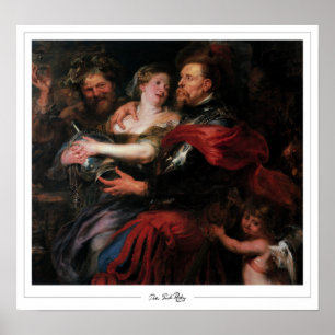 Póster de arte de Peter Paul Rubens Zedign #21