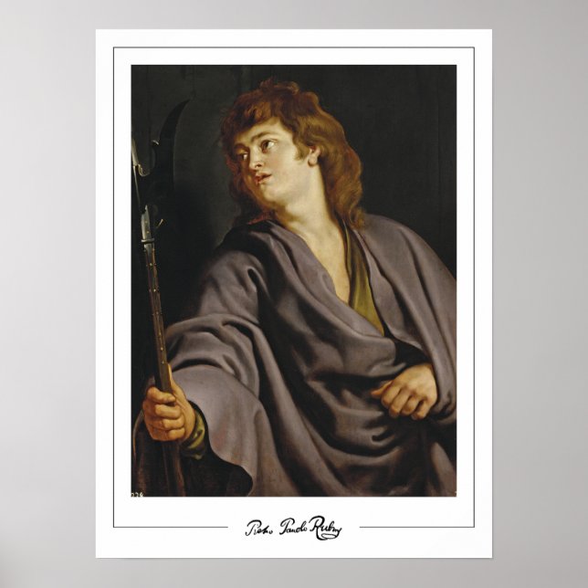 Póster de arte de Peter Paul Rubens Zedign #223 (Frente)
