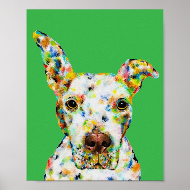Póster de arte de Pitbull (Frente)