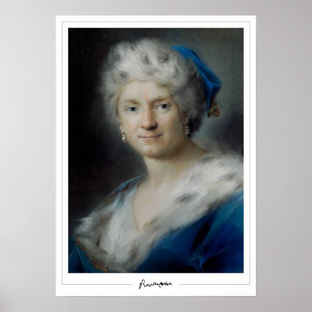 Póster de arte de Rosalba Carriera Zedign #8 (Frente)