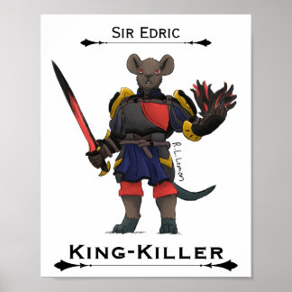 Póster de arte de Sir Edric Asesino de Reyes