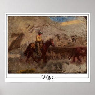 Póster de arte de Thomas Eakins Zedign #10