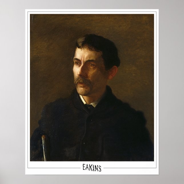 Póster de arte de Thomas Eakins Zedign #11 (Frente)