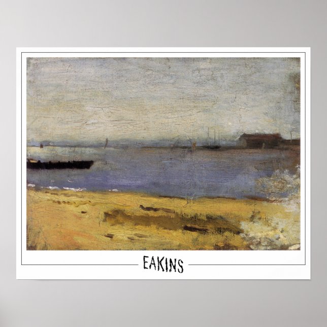 Póster de arte de Thomas Eakins Zedign #130 (Frente)